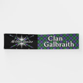 Hochland-Festival-Clan Galbraith Zelt Banner (Horizontal)