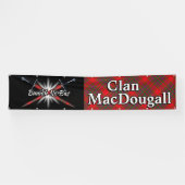 Hochland-Festival-Clan MacDougall Zelt Banner (Horizontal)
