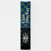 Hochland-Festival-Clan MacKay Zelt Banner (Vertikal)