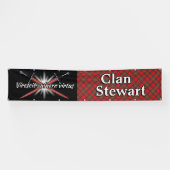 Hochland-Festival-Clan-Stewart-Zelt Banner (Horizontal)