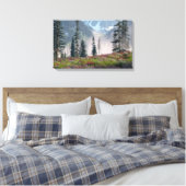 Hochland (Frühjahr) Leinwanddruck (Insitu (Schlafzimmer))