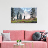 Hochland (Frühjahr) Leinwanddruck (Insitu (Wohnzimmer))