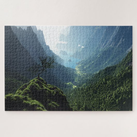 Hochland-Frühling (Deluxe) Puzzle (Horizontal)