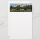 Hochland-Hochgebirge II bei Yosemite Briefpapier (Vorne/Hinten)
