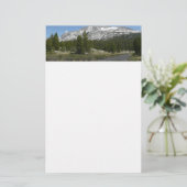 Hochland-Hochgebirge II bei Yosemite Briefpapier (Stehend Vorderseite)