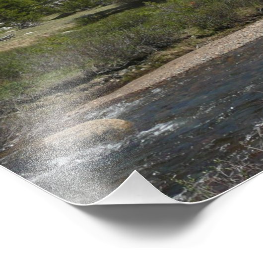 Hochland-Hochgebirge II bei Yosemite Fotodruck (Ecke)