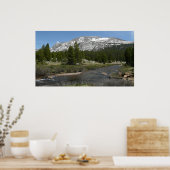 Hochland-Hochgebirge II bei Yosemite Poster (Küche)