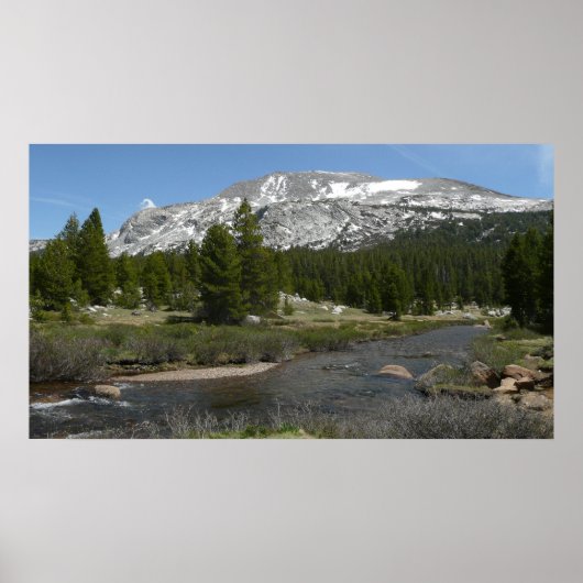 Hochland-Hochgebirge II bei Yosemite Poster (Vorne)