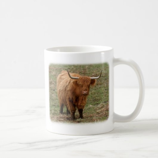 Hochland-Kuh 9Y316D-053 Kaffeetasse (Rechts)