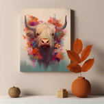 Hochland Kuh Art Print Farmyard Wall Decke Leinwanddruck<br><div class="desc">Bringen Sie die Schönheit der schottischen Highlands in Ihre Zuhause mit unserer Hochland Cow Wall Art Print. Unser atemberaubendes Druckwerk besticht durch eine majestätische Bergkuh vor einer wunderschönen, blumengeschmückten Aquarellkulisse, die jedem Zimmer Wärme und Charme verleiht. Der Druck ist in mehreren Größen erhältlich. Bestellen Sie jetzt und fügen Sie eine...</div>