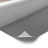 Hochland Kuh Bad Wall Art Poster Print (Ecke)