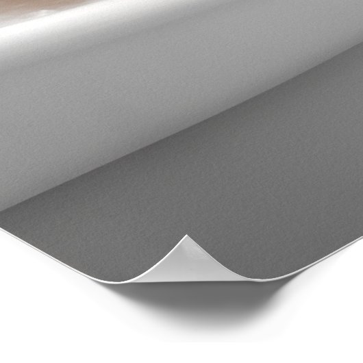 Hochland Kuh Bad Wall Art Poster Print (Ecke)