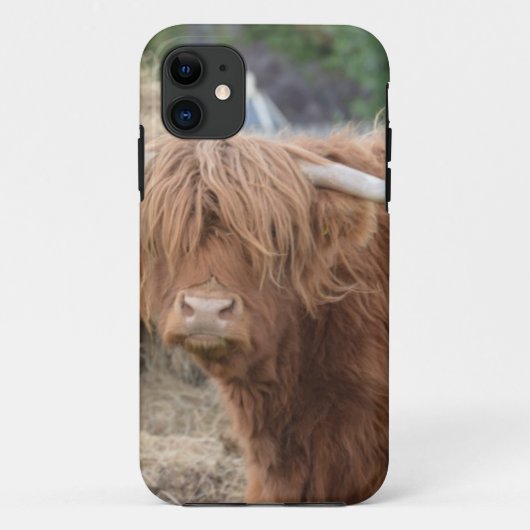Hochland-Kuh Case-Mate iPhone Hülle (Rückseite)