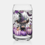 Hochland Kuh gestrichen Can Brille Dosenglas (Rückseite)