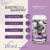 Hochland Kuh gestrichen Can Brille Dosenglas