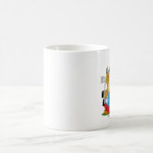 Hochland-Kuh-Golf Kaffeetasse (Mittel)