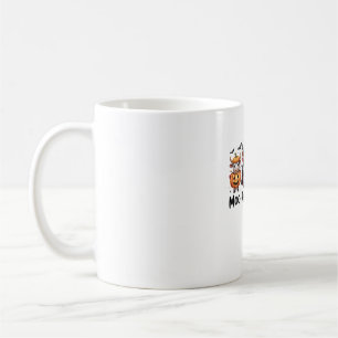 Hochland-Kuh Halloween-Spooky-Jahreszeit (2) Kaffeetasse