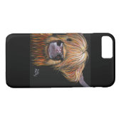 Hochland-Kuh "Henry" Iphone 7 Hüllen (Rückseite (Horizontal))