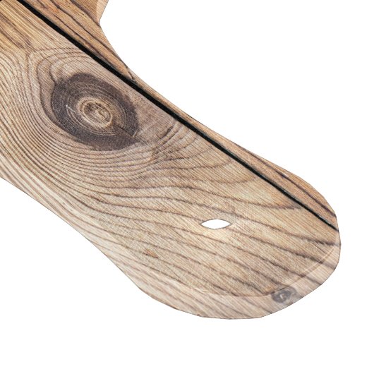 Hochland-Kuh-Imitate Holzdesign Schneidebrett (Ecke)