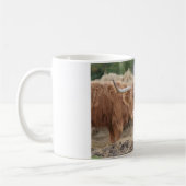 Hochland-Kuh Kaffeetasse (Links)