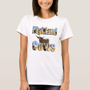 Hochland-Kuh-Logo und Hochland-Kuh T-Shirt