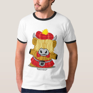 Hochland-Kuh-RotKilt T-Shirt
