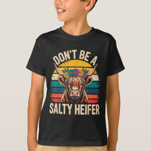 Hochland-Kuh-Shirt Lustig Männer Frauen T-Shirt