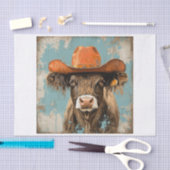 Hochland-Kuh-Vibes7 Seidenpapier (Handwerk)