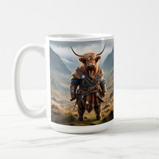 Hochland-Kuh-Wiking, Kaffeetasse (Links)