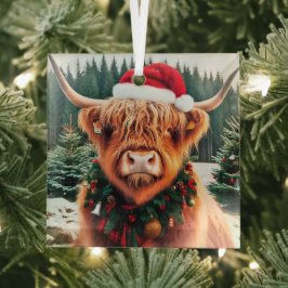 Hochland-Kuhglas-Ornament Ornament Aus Glas