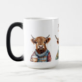 Hochland-Kuhkaffeemassen, niedliche Kaffeetassen (Links)