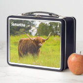 Hochland-Kuhmetall-Lunchbox Metall Brotdose (Beispiel)