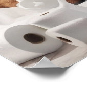 Hochland Kuhtoilettenpapier Mischief Bad Poster (Ecke)