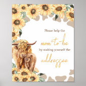 Hochland-Kuhummel-Station Poster (Vorne)