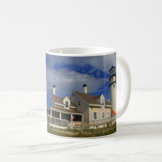 Hochland-Leuchtturm Truro Cape Cod Kaffeetasse (VorderseiteRechts)