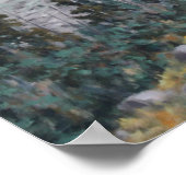 Hochland Reiten Kunstdruckerei Poster (Ecke)