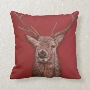Hochland-Rotwild-Hirsch-Wurfs-Kissen Kissen