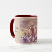 Hochland schüchtert Tasse ein (Vorderseite Links)