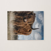 Hochland Stier Puzzle (Horizontal)