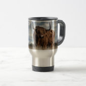 Hochland Stier Reisebecher (VorderseiteRechts)