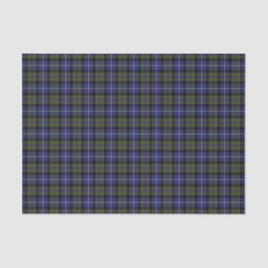 Hochland-Stolz von SchottlandTartan Seidenpapier (Vorderseite)