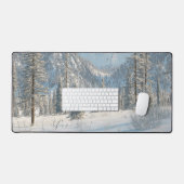 Hochland (Winter) Schreibtischunterlage (Tastatur & Maus)