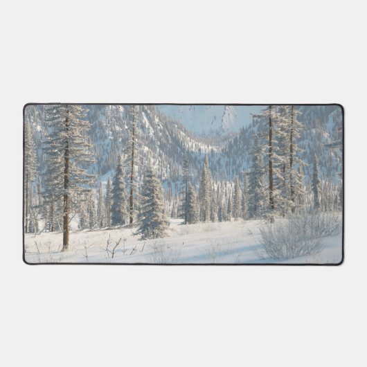 Hochland (Winter) Schreibtischunterlage (Vorderseite)