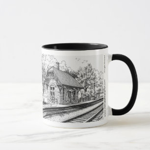 Hochland-Zug-Stations-Tasse Tasse