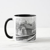 Hochland-Zug-Stations-Tasse Tasse (Links)