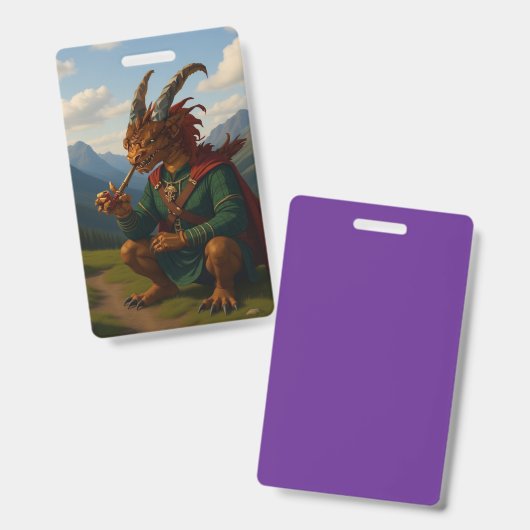 Hochlanddrache Ausweis (Vorder- & Rückseite)