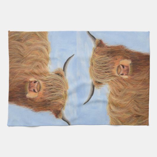 Hochländer Geschirrtuch (Horizontal)