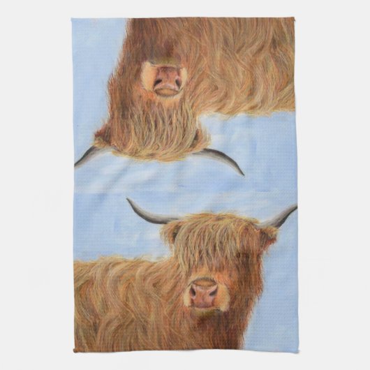 Hochländer Geschirrtuch (Vertikal)