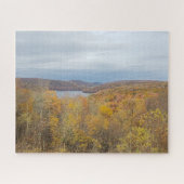 Hochländer in herbstlicher Farbgebung Puzzle (Horizontal)