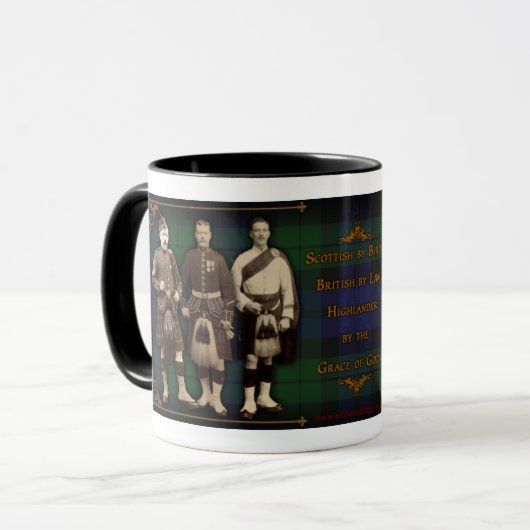 Hochländer-Kaffee-Tasse Tasse (Vorderseite Links)